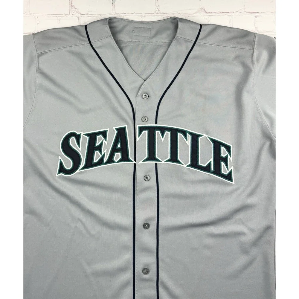 Authentic Seattle Mariners Raul Ibanez #28 Pro Cut Game Worn? Russell Jersey